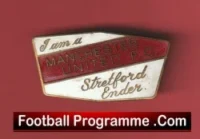 Manchester United Vintage Football Badge Man Utd Badge 1960s