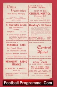 Newquay v United Services 1960s ?