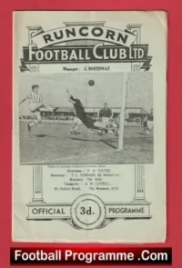 Runcorn v Sankeys 1962