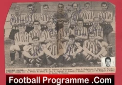 Sheffield United Football Club Multi Autographed Signed Team Picture 1958 1959 - football memorabilia