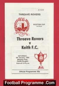 Threave Rovers v Keith 1980 – Scotland