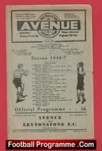 Walthamstow Avenue v Leytonstone 1947 – 1940s