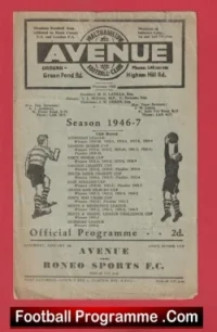 Walthamstow Avenue v Roneo Sports 1947 – Essex Senior Cup