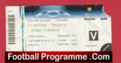 Barcelona v Chelsea 2009 – Football Ticket