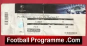 Paris Saint Germain PSG v Chelsea 2014 – Football Ticket
