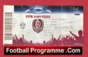 CFR 1907 Cluj v Chelsea 2008 – Football Ticket Romania