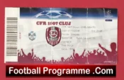 CFR 1907 Cluj v Chelsea 2008 – Football Ticket Romania