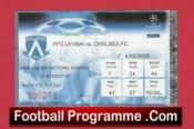 PFC Levski Sofia v Chelsea 2006 – Football Ticket Bulgaria
