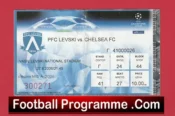 PFC Levski Sofia v Chelsea 2006 – Football Ticket Bulgaria