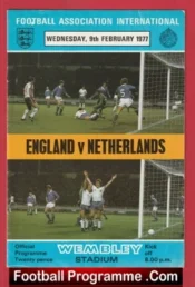 England v Holland 1977 – Netherlands