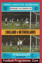 England v Holland 1977 – Netherlands