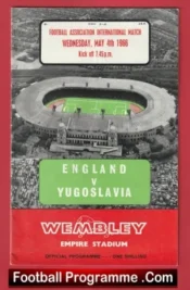 England v Yugoslavia 1966 – Martin Peters Debut