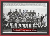 Manchester United Multi Autographed Signed Picture Man Utd 1953