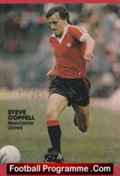 Manchester United Steve Coppell Signed Autograph Picture Man Utd