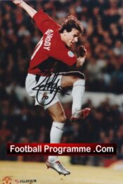 Manchester United Ruud Van Nistelrooy Signed Autograph Picture Man Utd