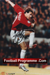 Manchester United Ruud Van Nistelrooy Signed Autograph Picture Man Utd