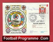 Manchester United Bryan Robson Autographed Signed FDC 1987 Rest World