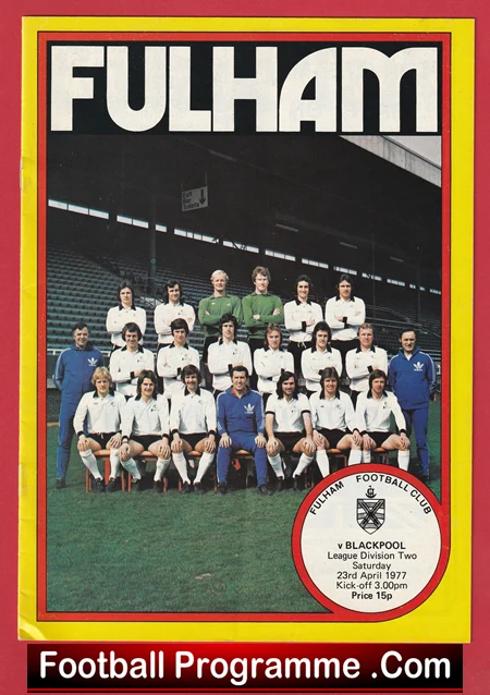 Fulham v Blackpool 1977 - Bobby Moore + George Best - Image 2