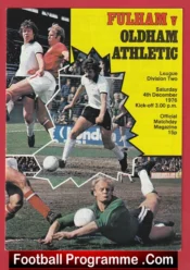 Fulham v Oldham Athletic 1976 – Bobby Moore + Best + Marsh