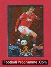 Manchester United Dimitar Berbatov Autographed Signed Football Card Man Utd