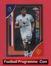 Manchester United Chido Obi Autograph Signed Football Card Man Utd