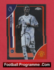 Manchester United Sekou Kone Autograph Signed Football Card Man Utd