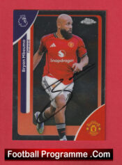 Manchester United Bryan Mbeumo Autographed Signed Football Card Man Utd