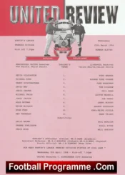 Manchester United v Liverpool 1998 – Reserves Cryuff + McClair