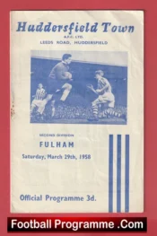 Huddersfield Town v Fulham 1958 – Denis Law