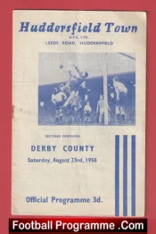 Huddersfield Town v Derby County 1958 – Denis Law