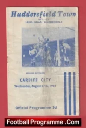 Huddersfield Town v Cardiff City 1958 – Denis Law