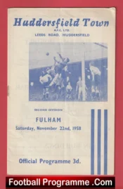 Huddersfield Town v Fulham 1958 – Denis Law