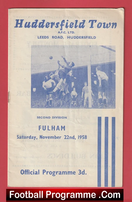 Huddersfield Town v Fulham 1958 - Denis Law - Image 2