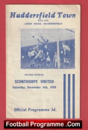 Huddersfield Town v Scunthorpe United 1958 – Denis Law
