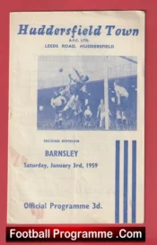 Huddersfield Town v Barnsley 1959 – Denis Law