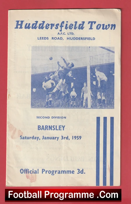 Huddersfield Town v Barnsley 1959 - Denis Law - Image 2