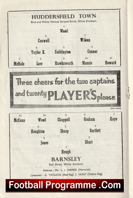 Huddersfield Town v Barnsley 1959 - Denis Law - Image 3
