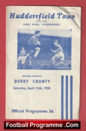 Huddersfield Town v Derby County 1958 – Denis Law