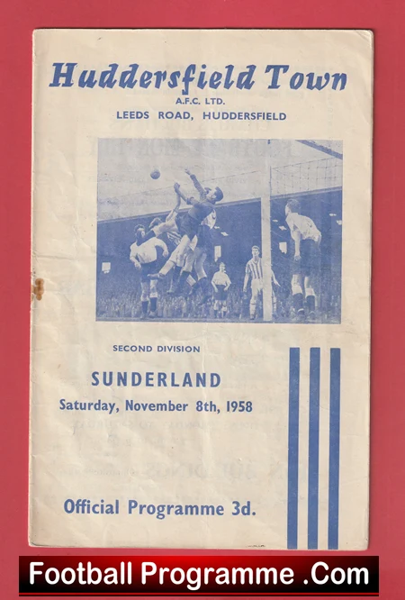 Huddersfield Town v Sunderland 1958 - Denis Law - Image 2