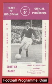 Heart Of Midlothian v Glasgow Rangers 1968 – Alex Ferguson
