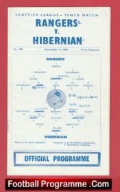 Glasgow Rangers v Hibernian Hibs 1968 – Alex Ferguson