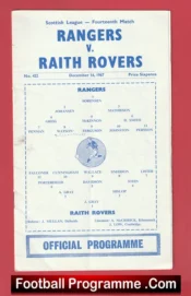 Glasgow Rangers v Raith Rovers 1967 – Alex Ferguson