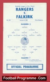 Glasgow Rangers v Falkirk 1968 – Alex Ferguson