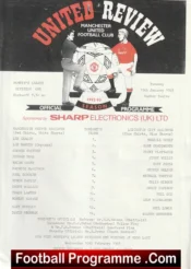 Manchester United v Leicester City 1993 – David Beckham Reserves Game