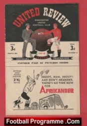 Manchester United v Wolves 1948 – Man Utd 1940s