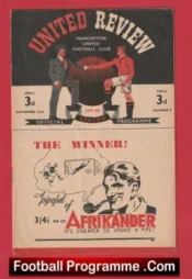 Manchester United v Everton 1947 – Man Utd 40s Programme