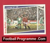 Manchester United Brian McClair Man Utd Signed Football Card Autograph