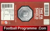 Manchester United v Wigan Athletic 2013 – Community Shield Match Ticket