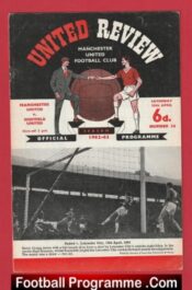 Manchester United v Sheffield United 1963 – Man Utd 63