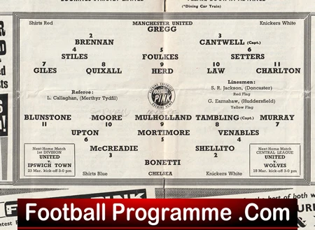 Manchester United v Chelsea 1963 - FA Cup - Image 3